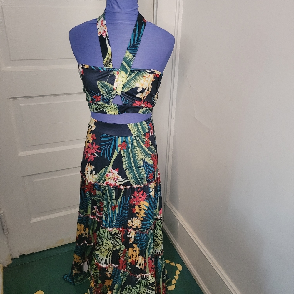 2pc 3 tiered skirt set unbranded sz med
